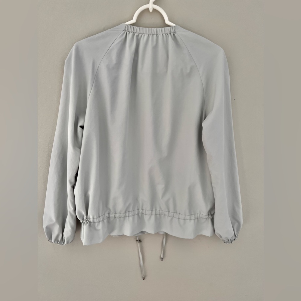 Zara Basic Full Zip Lightweight Bomber Jacket Siz… - image 4